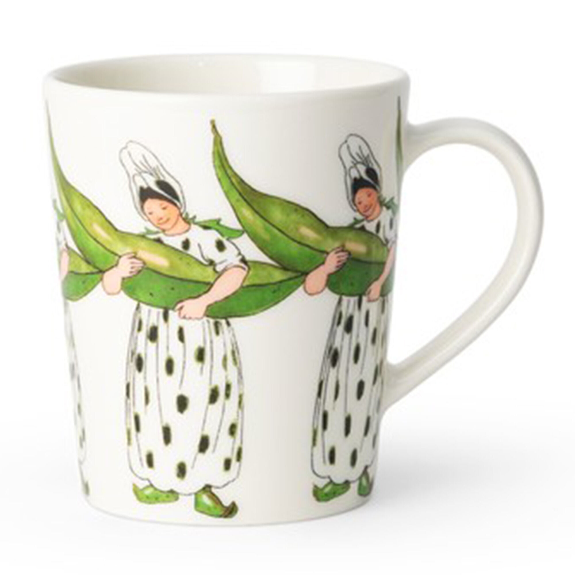 Design House Stockholm Elsa Beskow Krus Med Hank 28 Cl  Mrs  Broad Bean