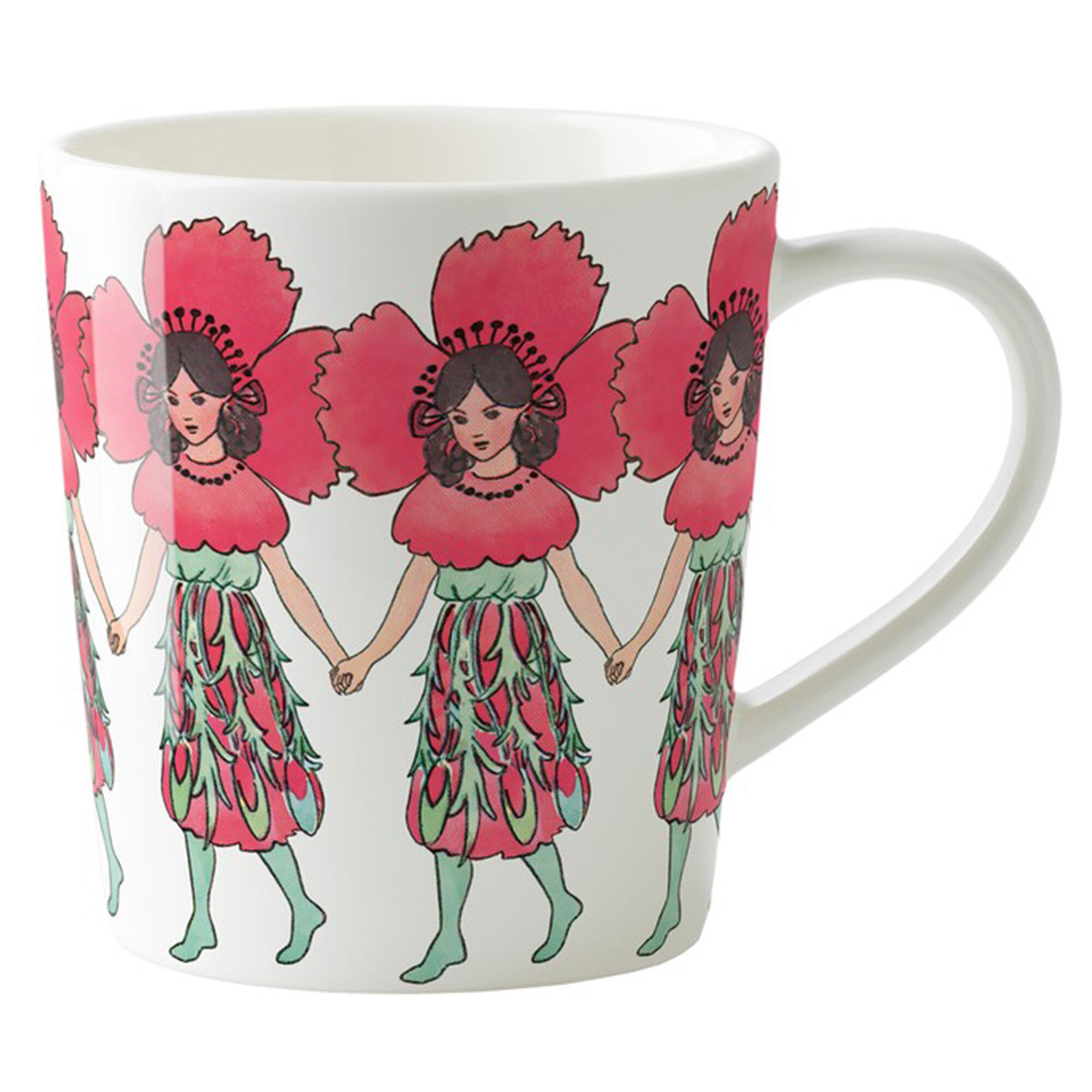 Design House Stockholm Elsa Beskow Krus Med Hank 40 Cl  Poppy
