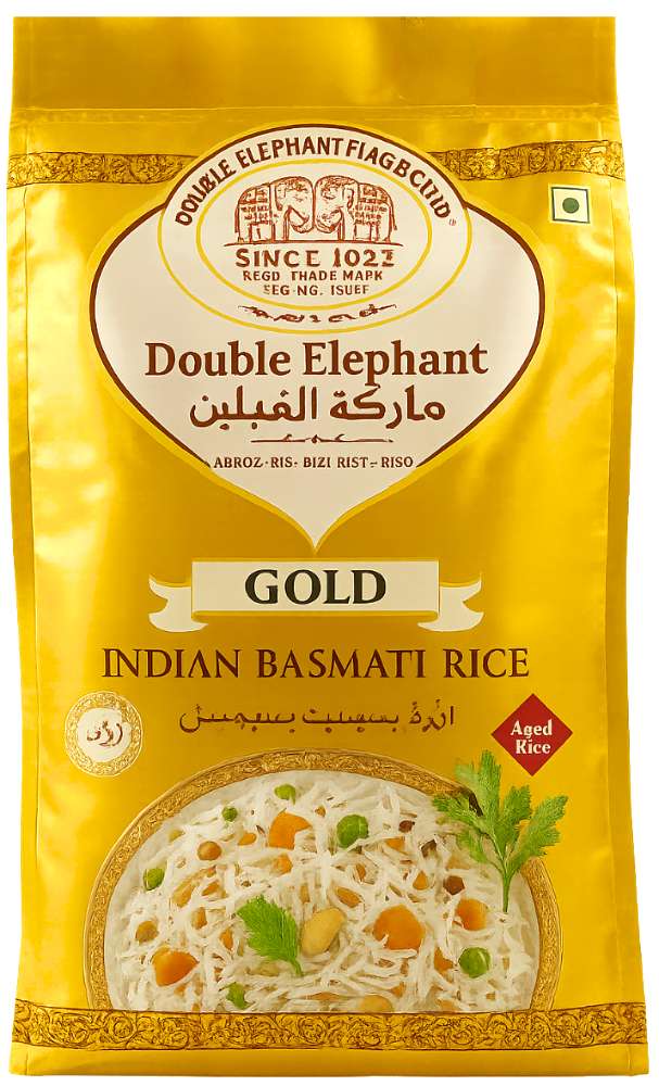 Double Elephant Basmati Ris Gold   Kg