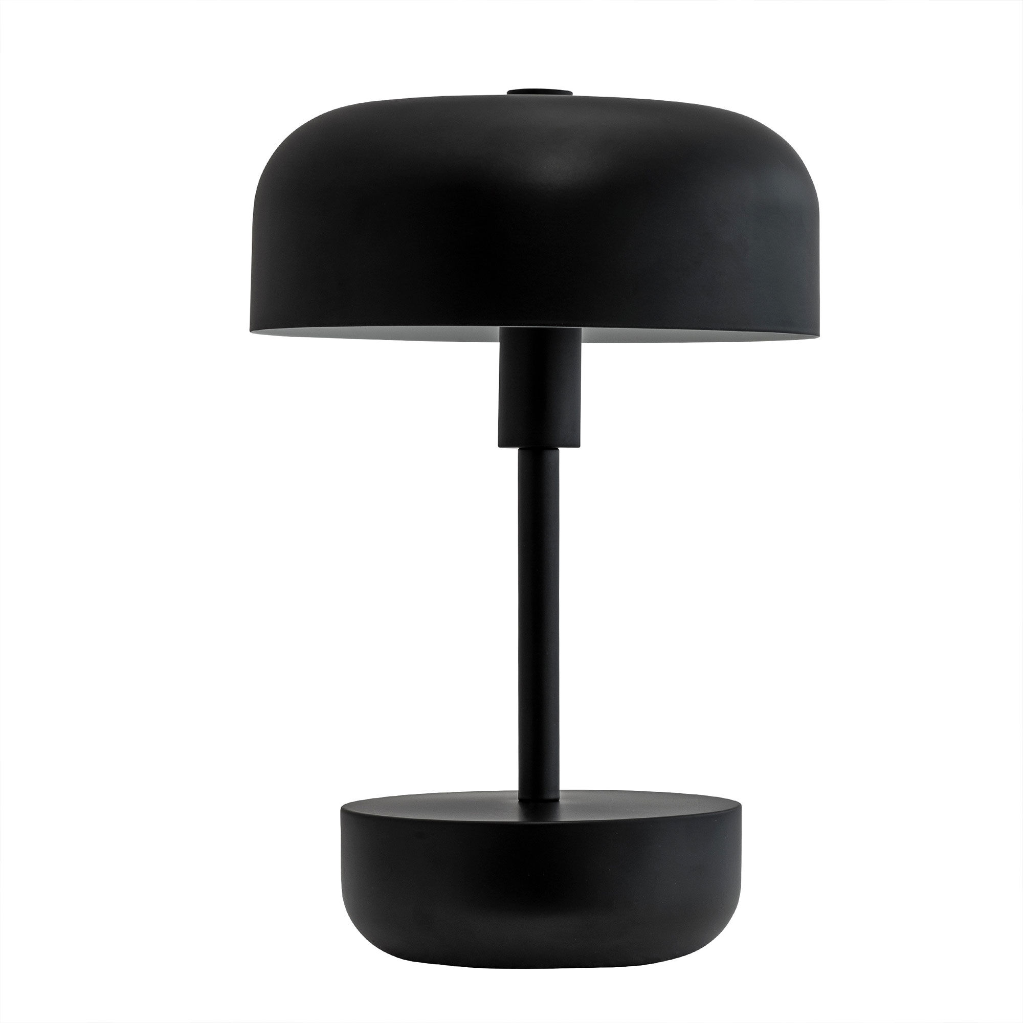 Dyberg Larsen Haipot Genopladelig Led Bordlampe  Sort