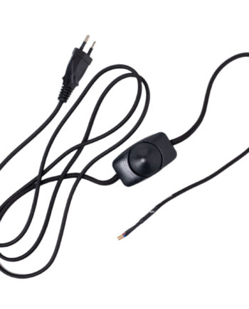 Edgeform Ledning   Meter  Sort