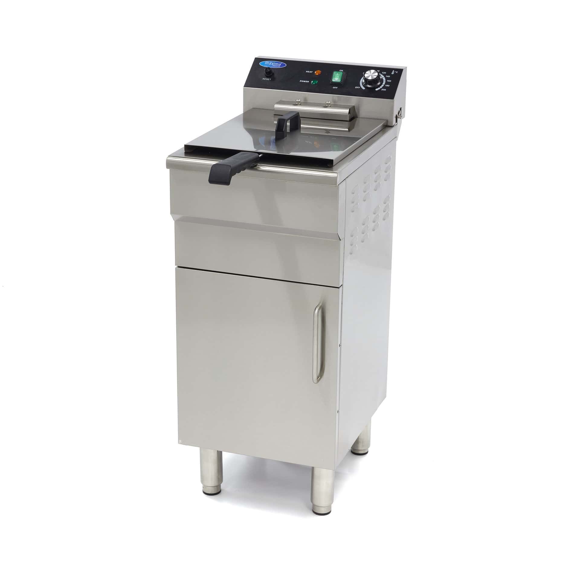 Elektrisk Friture1   16l    Vandhane Og Skab Maxima