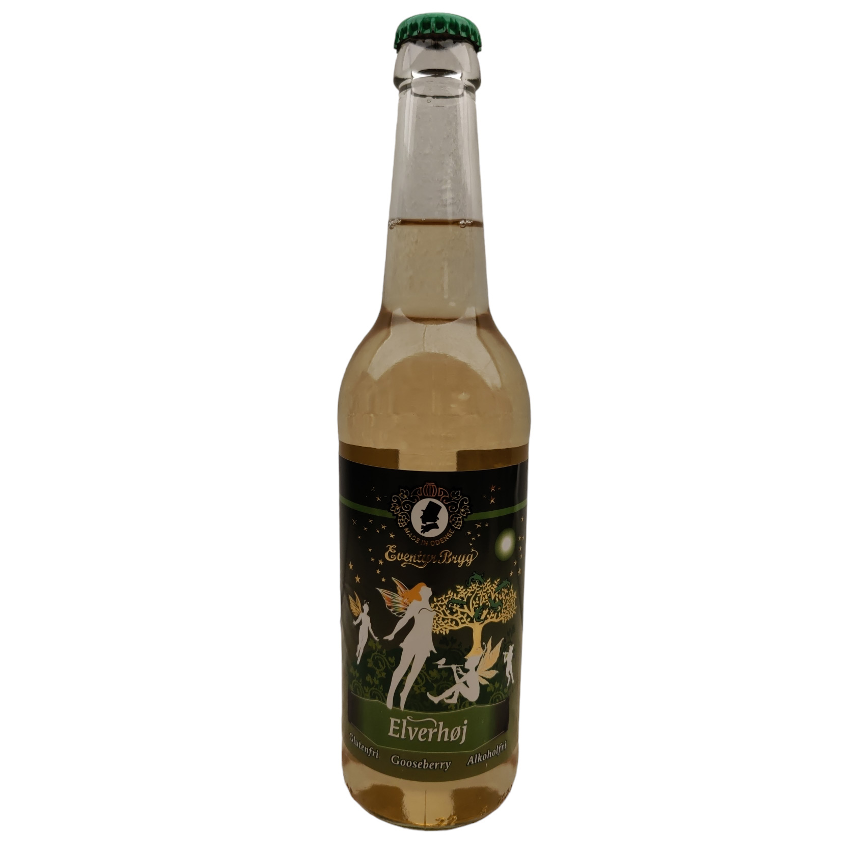 Elverhøj Stikkelsbærcider  Alkoholfri