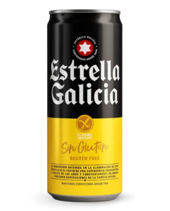 Estrella Galicia Glutenfri Lager øl  Dåse