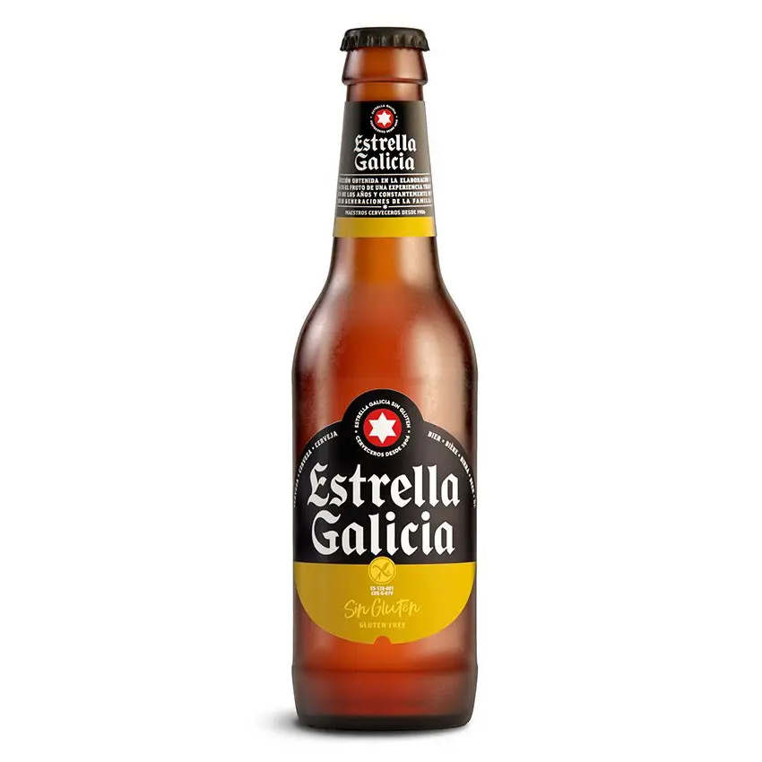 Estrella Galicia Glutenfri Lager øl