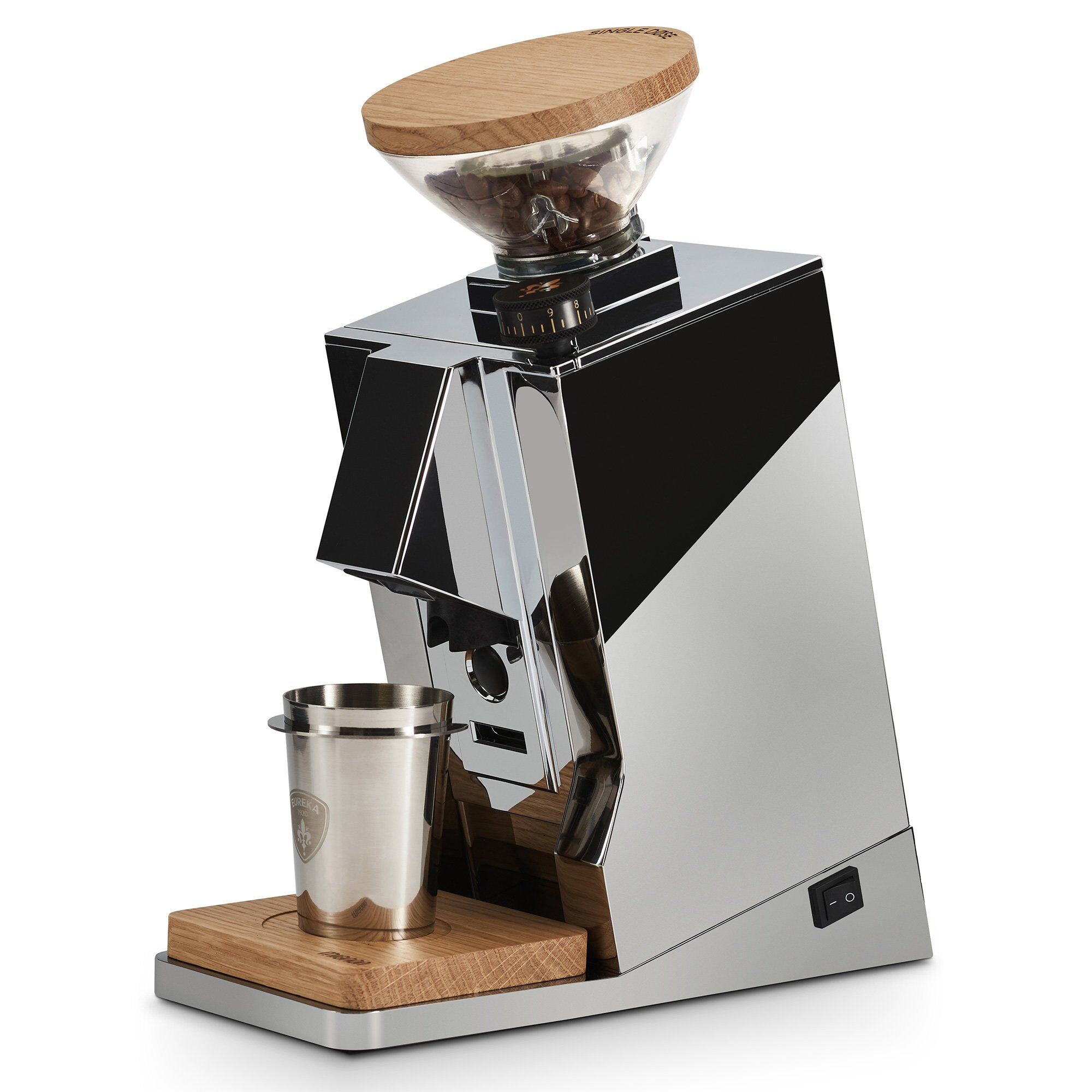 Eureka Mignon Single Dose Kaffekværn  Krom