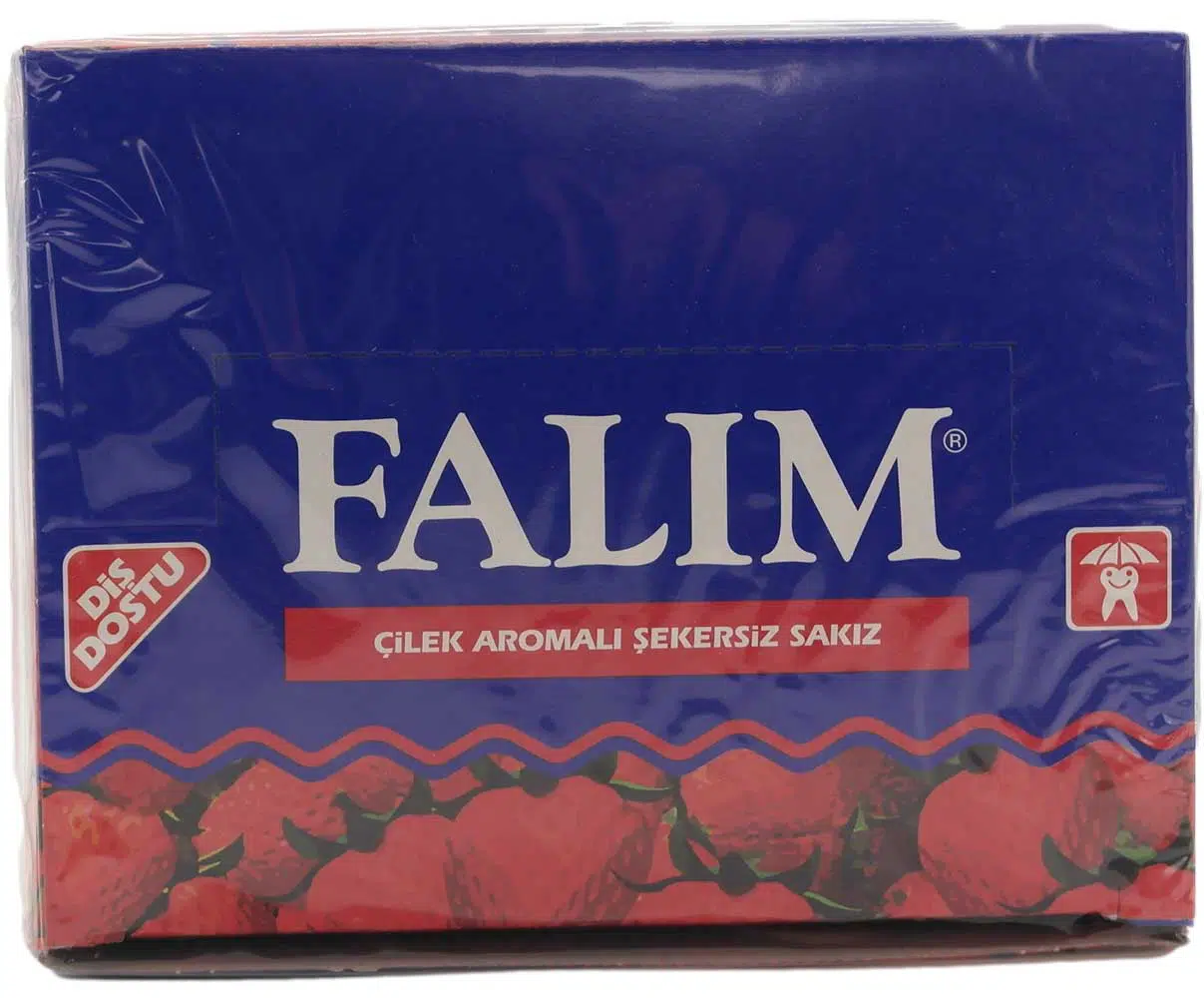 Falim Tyggegummi Jordbær 100 Stk