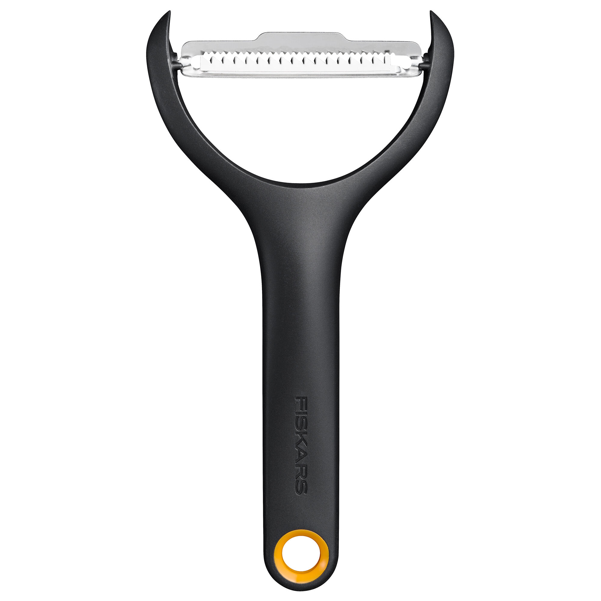 Fiskars Functional Form Julienneskræller 15 Cm  Sort Orange