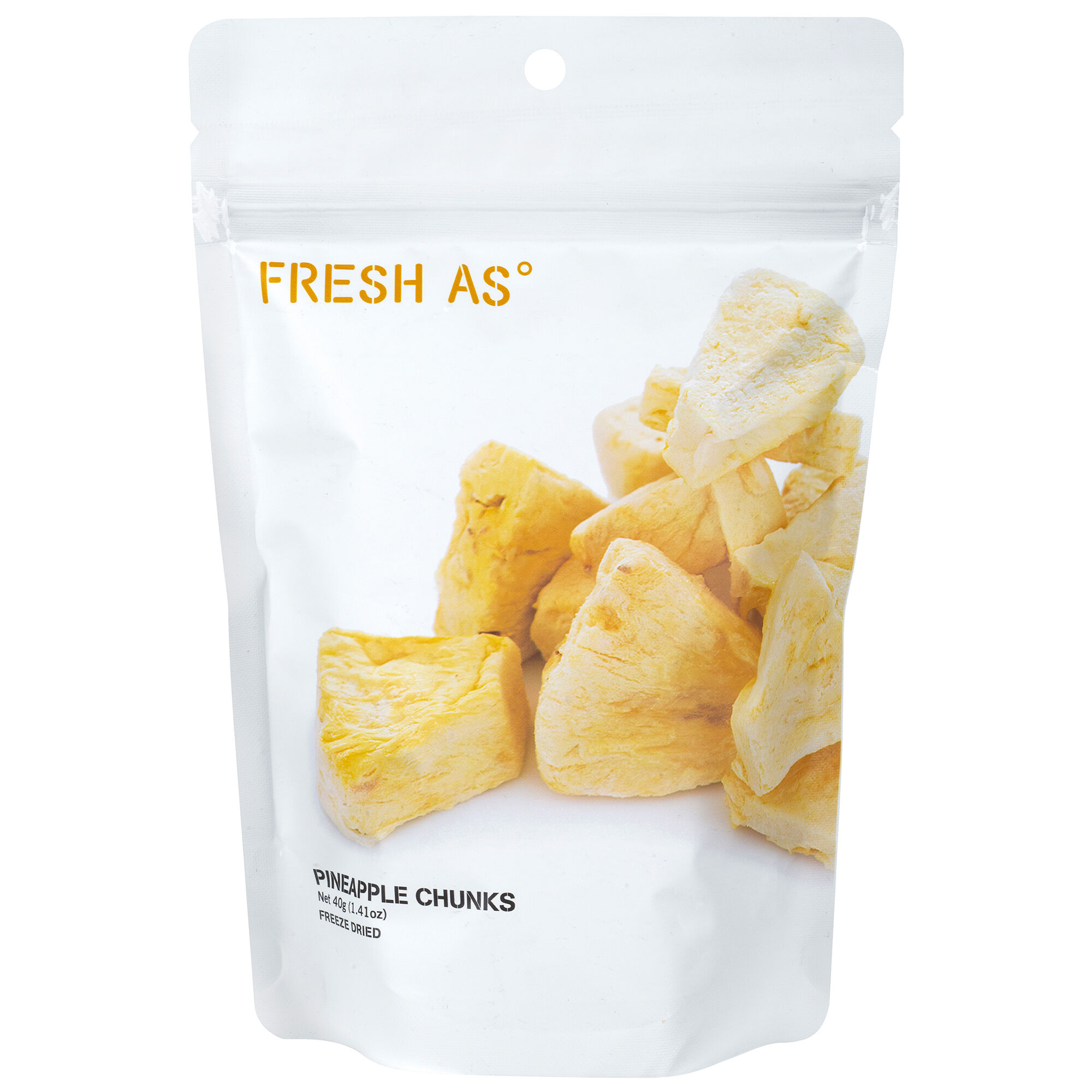 Fresh As Frystørrede Ananasstykker 40