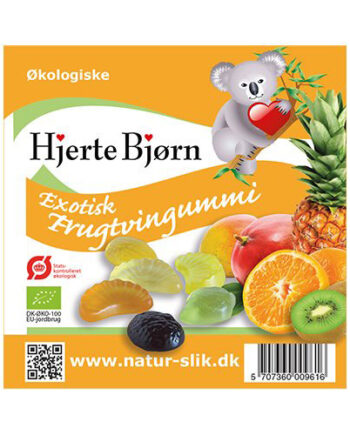 Frugtvingummi Exotisk Glutenfri Og økologisk