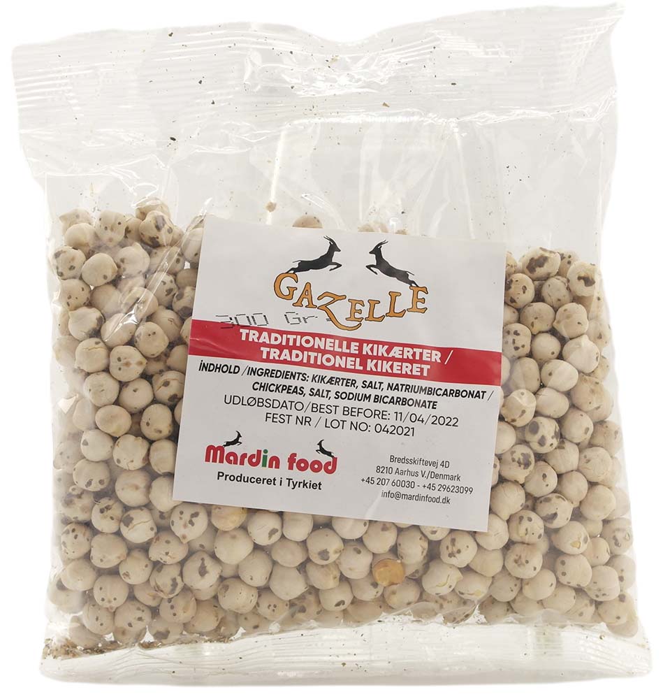 Gazelle Traditionel Kikærter 300gr