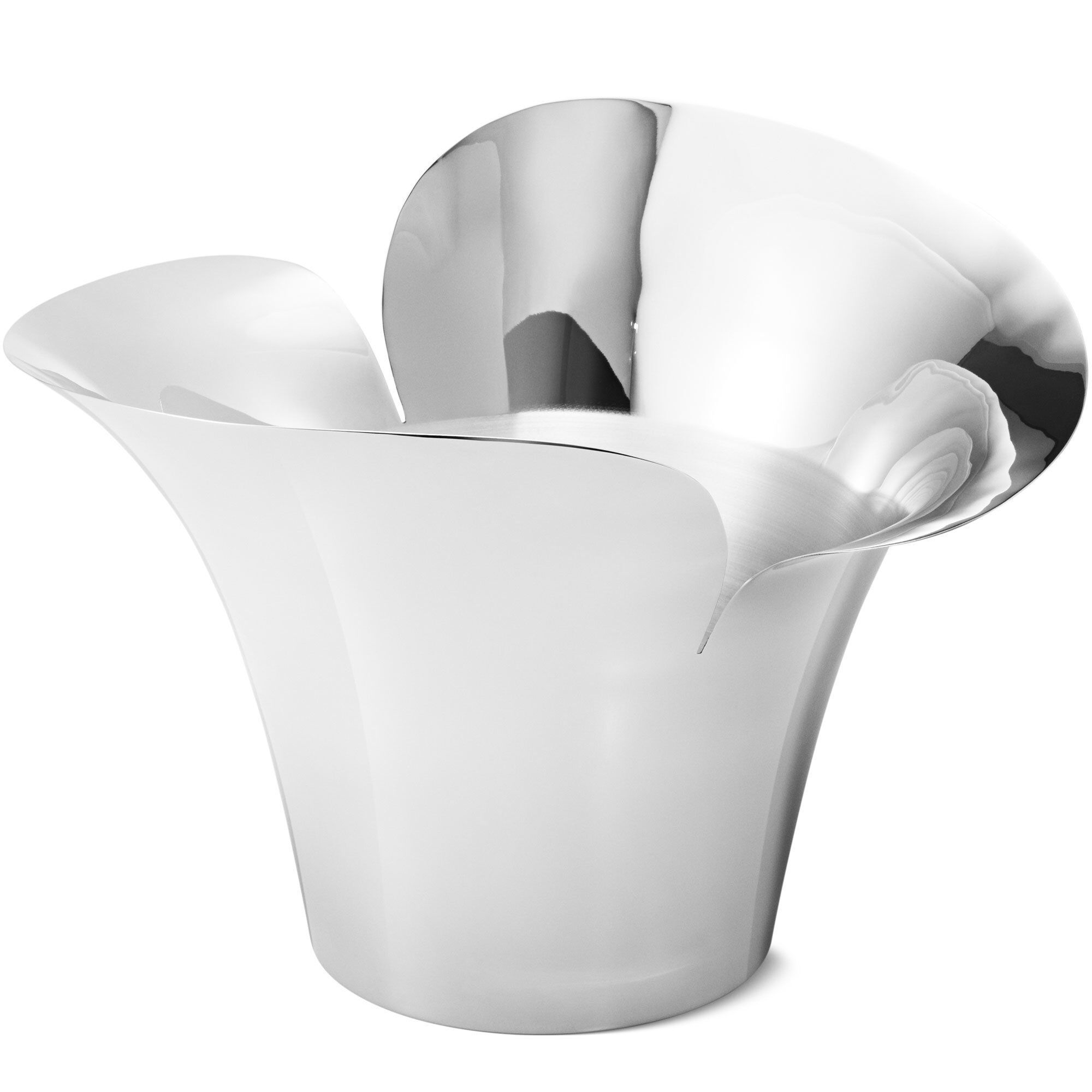 Georg Jensen Bloom Botanica Urtepotte  Stor  Stål
