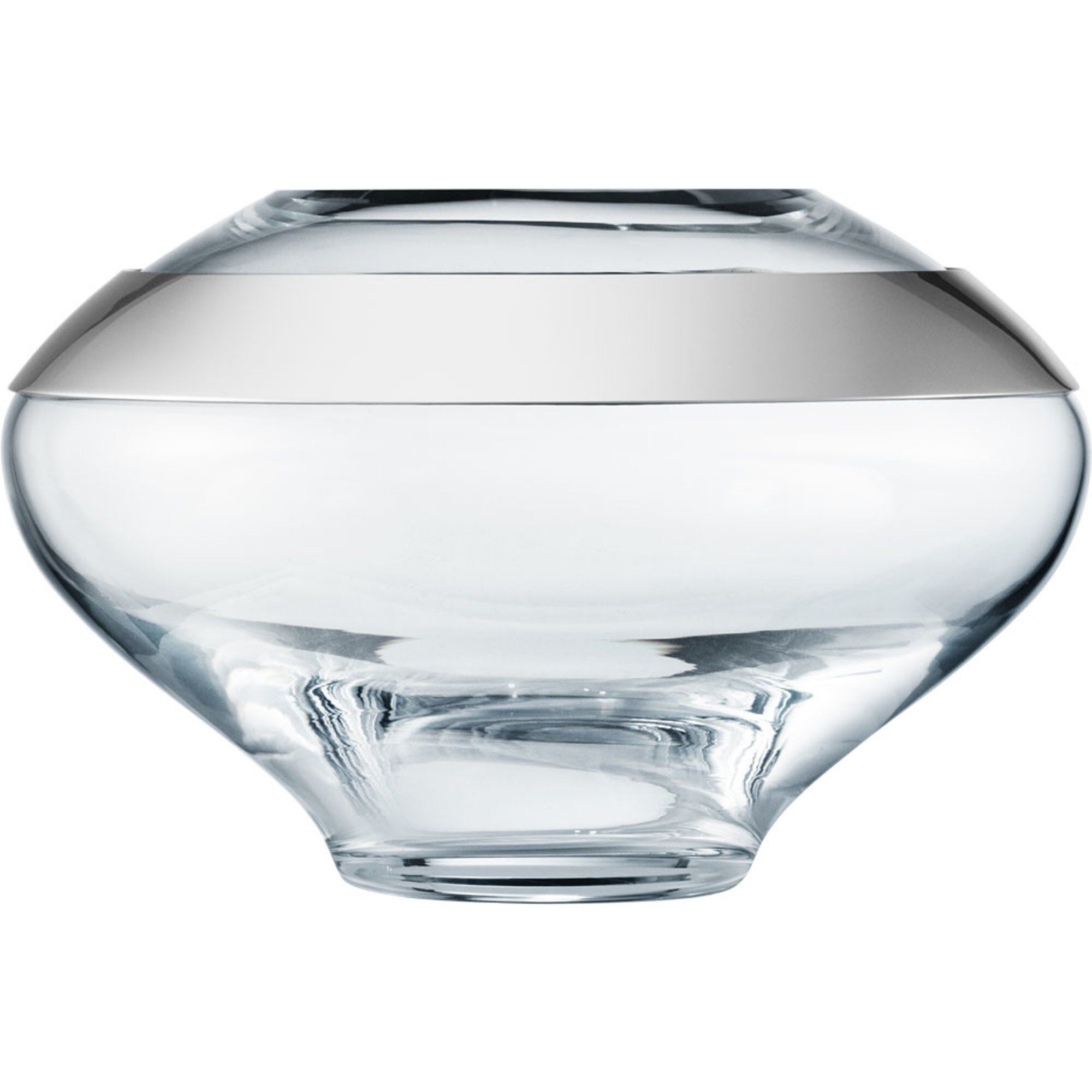 Georg Jensen Duo Rund Glasvase  Lille