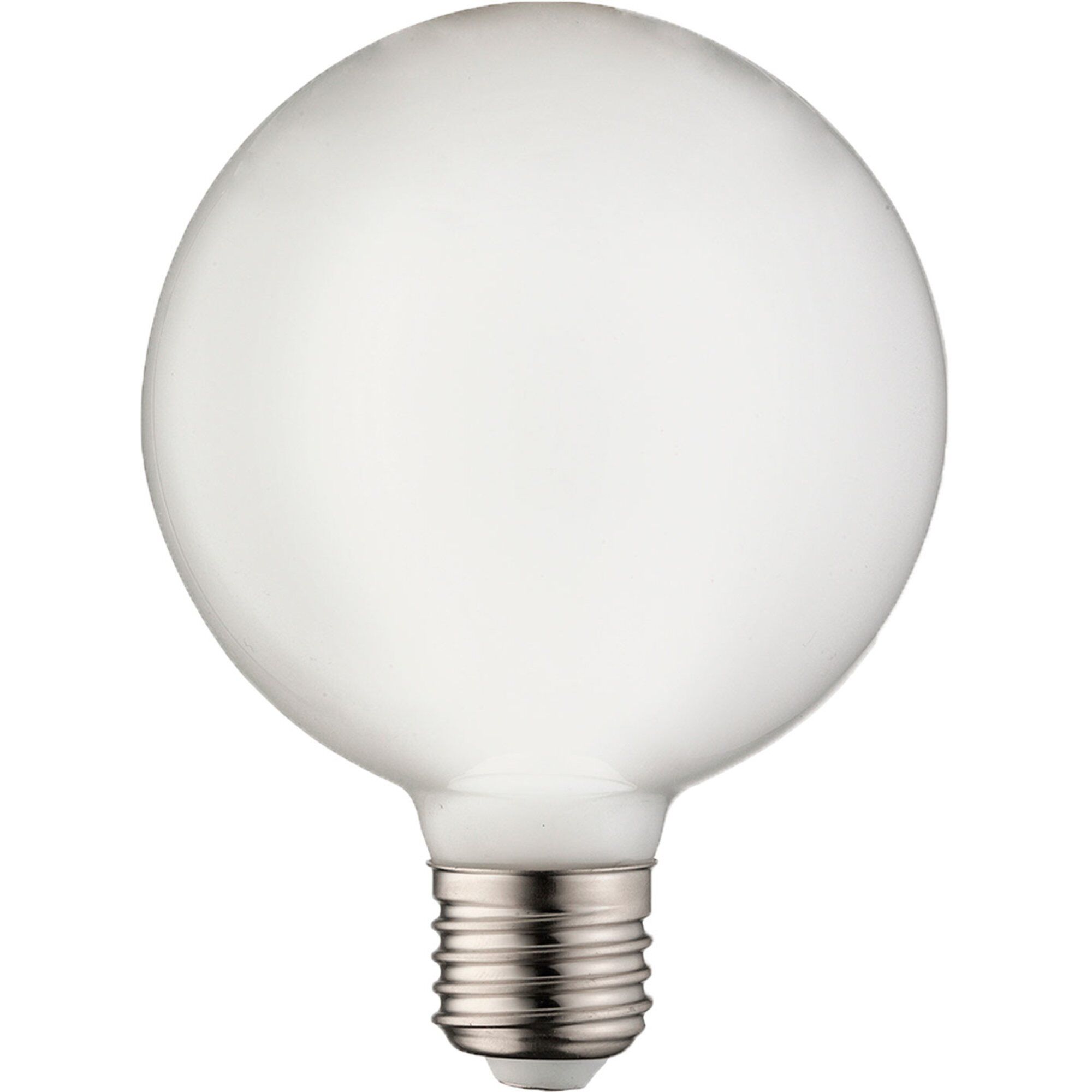 Globen Lighting Lyskilde E27 Led  -trins Dæmpbar Globe 125 Mm    -7w  Opal