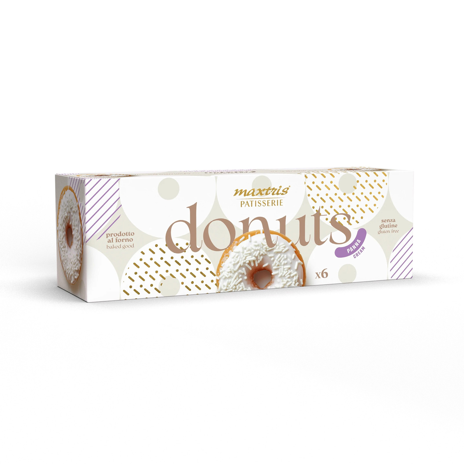 Glutenfri Donuts Panna Cream