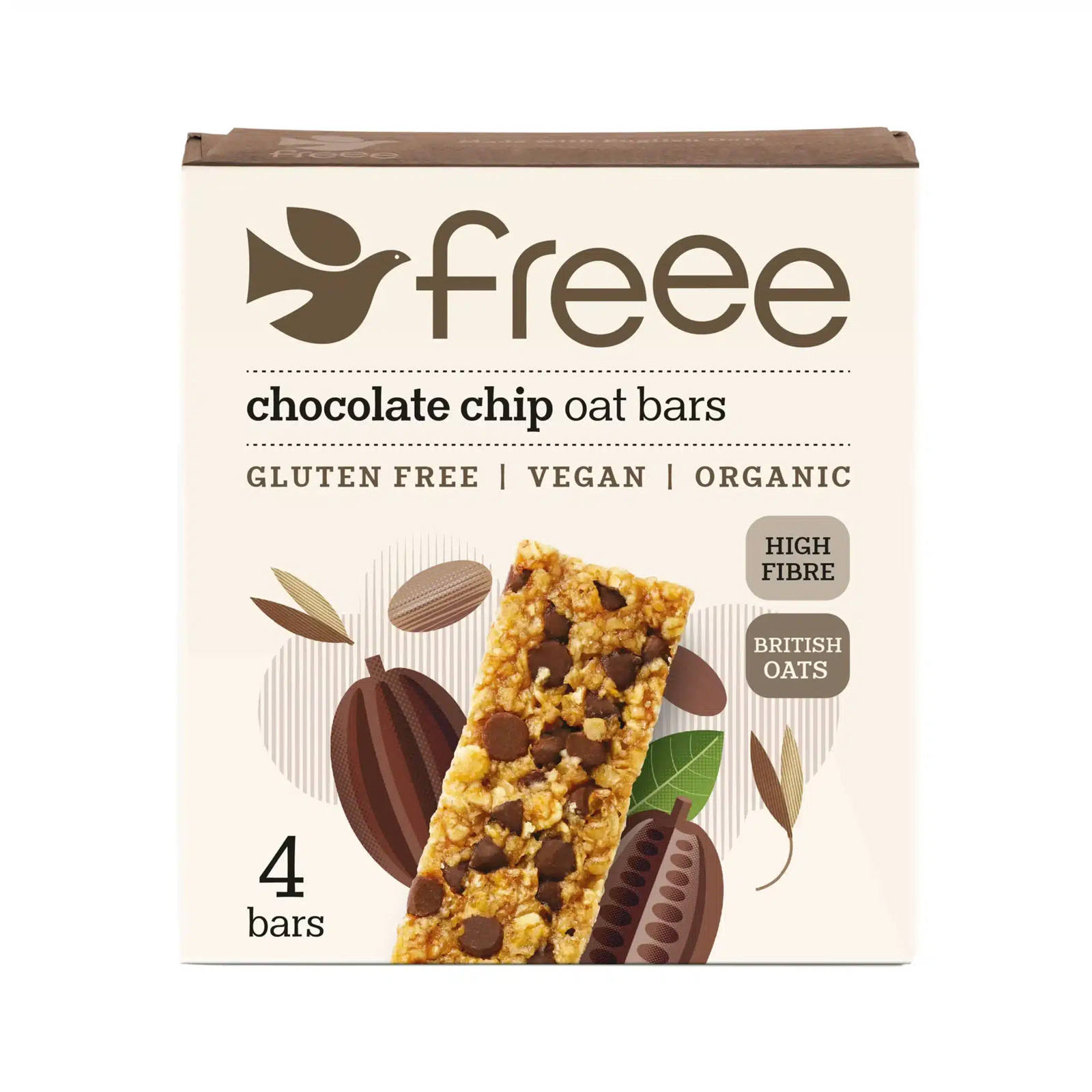 Glutenfri Havrebar Med Chocolate Chip økologisk