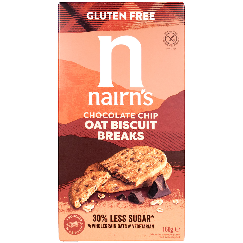 Glutenfri Havrekiks Med Chokolade
