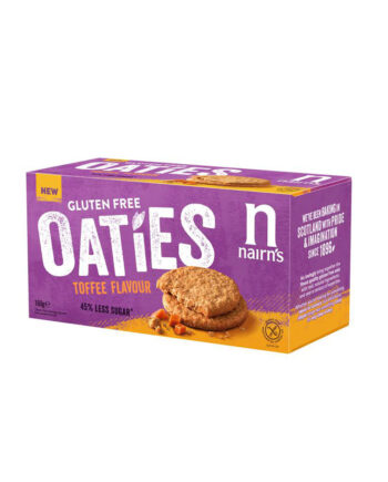 Glutenfri Havrekiks Med Karamelsmag