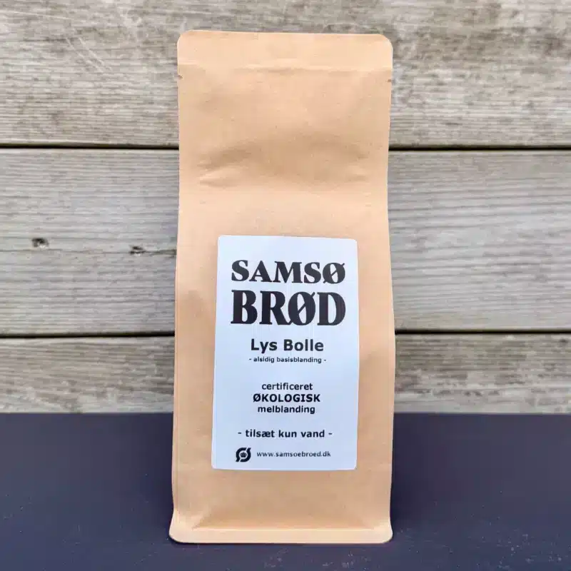 Glutenfri Lys Bolle Melblanding Samsø Brød