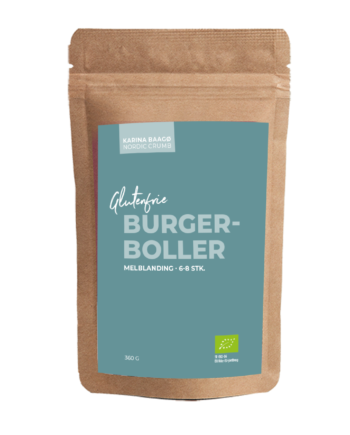 Glutenfrie Burgerboller Karina Baagø Melmix Nordic Crumb