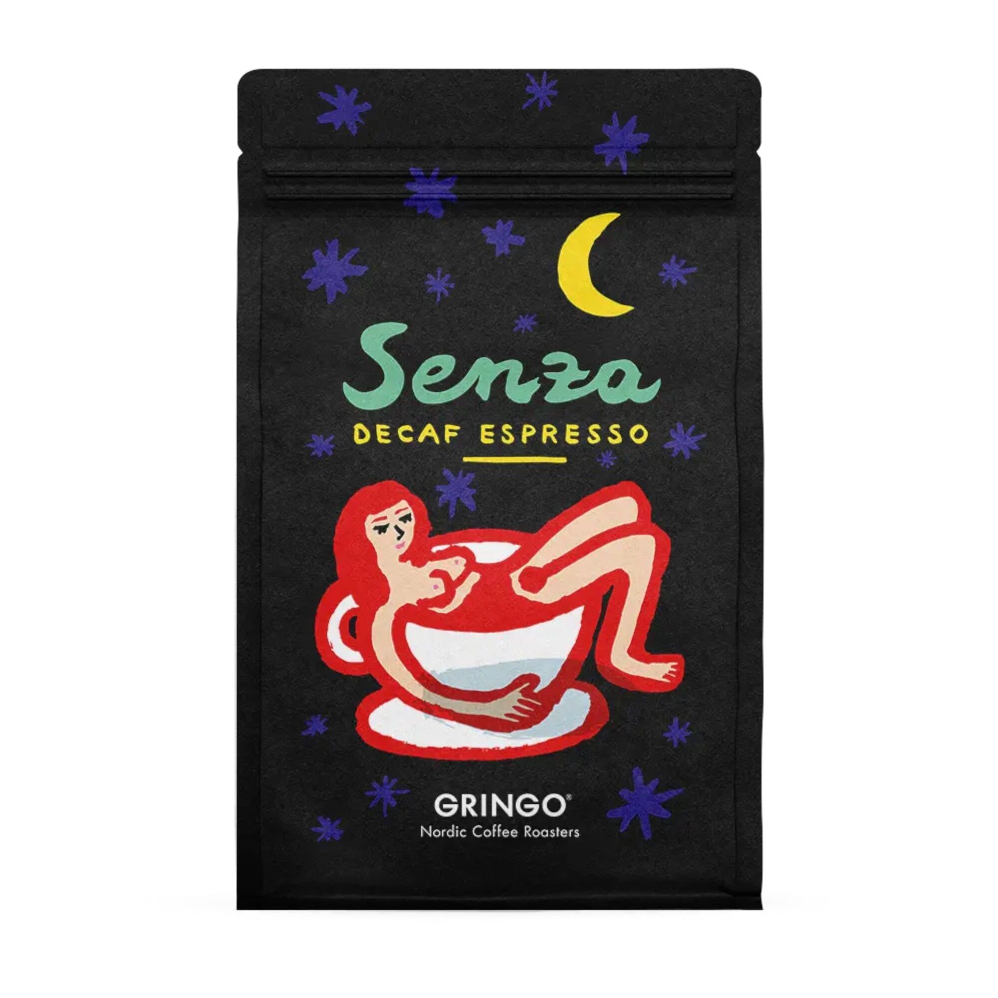 Gringo Senza Decaf Espresso Kaffebønner 500