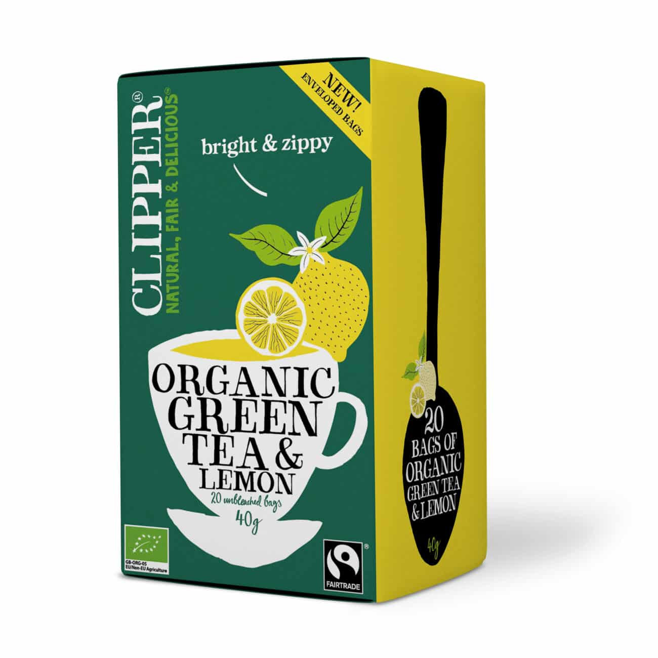 Grøn Te Med Citron økologisk
