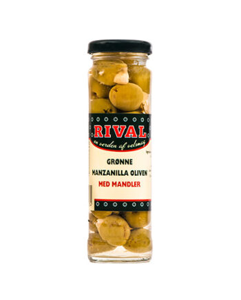 Grønne Manzanilla Oliven Med Mandler