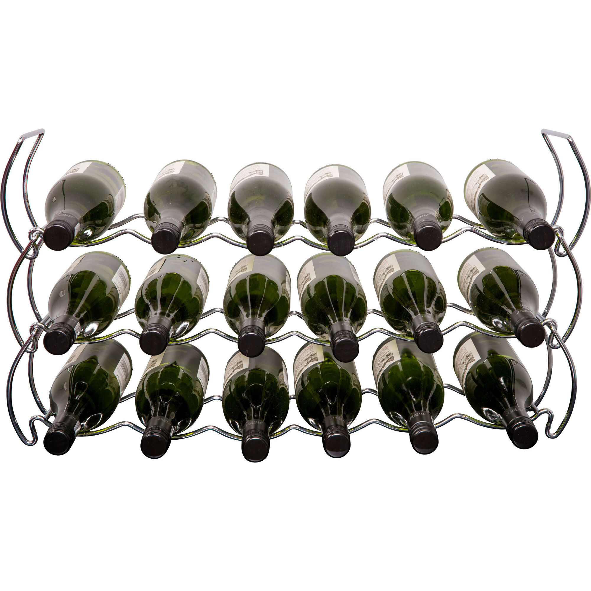Hahn Kitchenware Stackrack Stabelbar Vinreol 18 Flasker