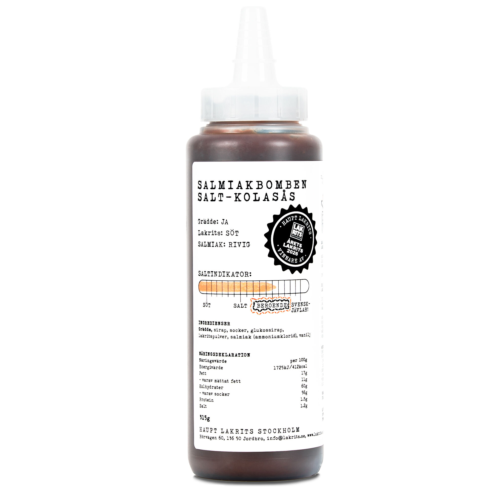 Haupt Lakrits Salmiakbomben Saltkaramelsauce  315