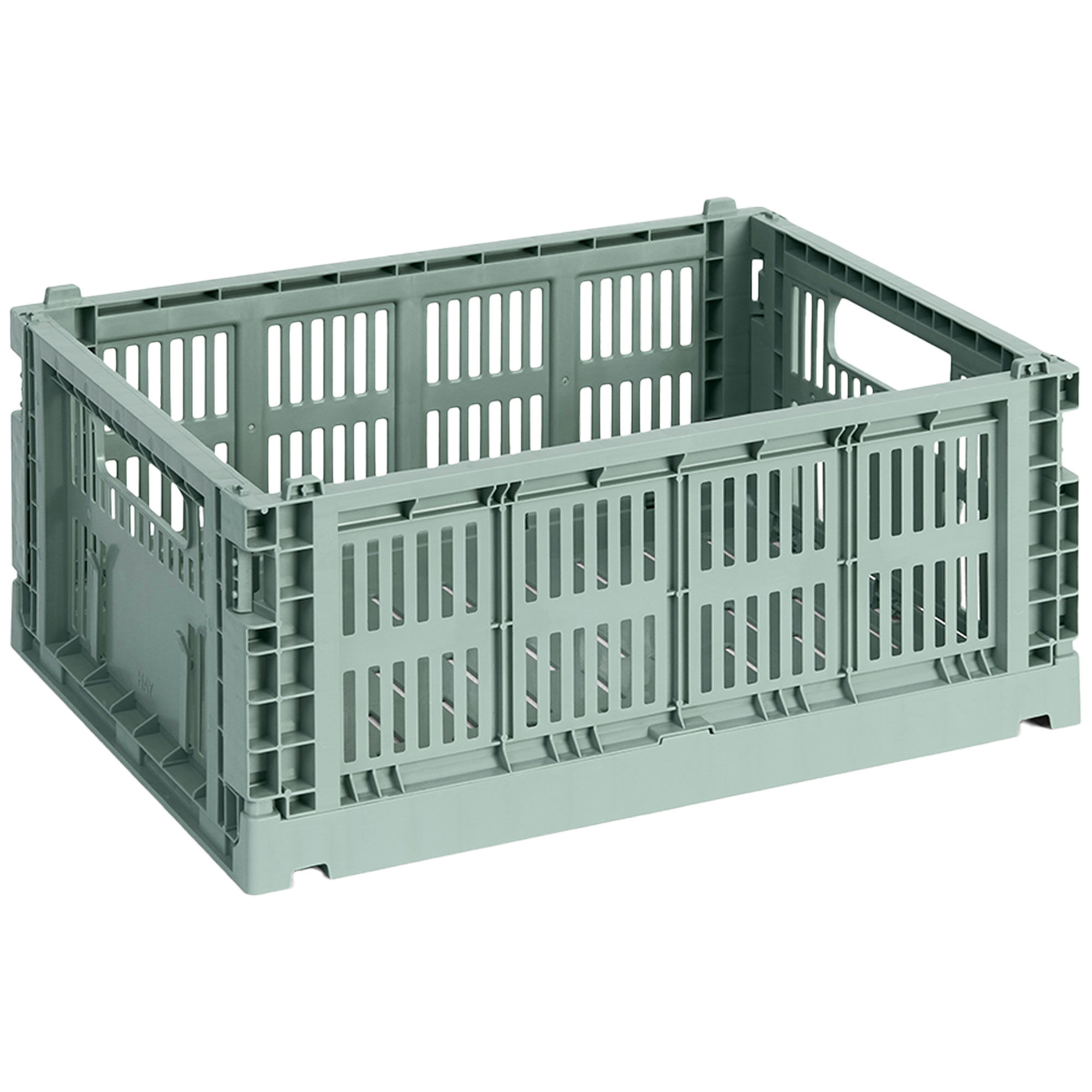 Hay Colour Crate Medium Opbevaringskasse  Sage Green