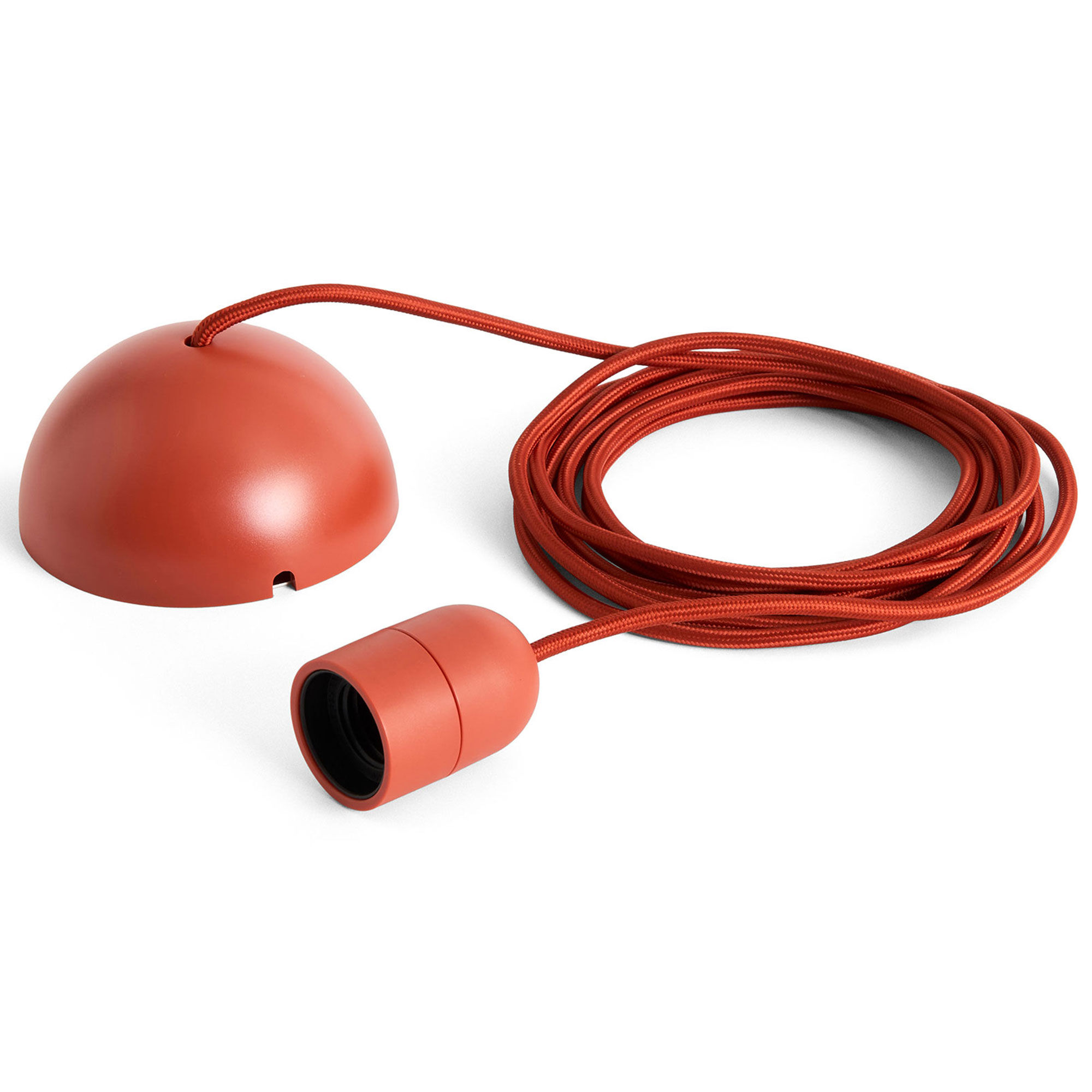 Hay Common Pendant Cord Set Sladdset  Rusty Red