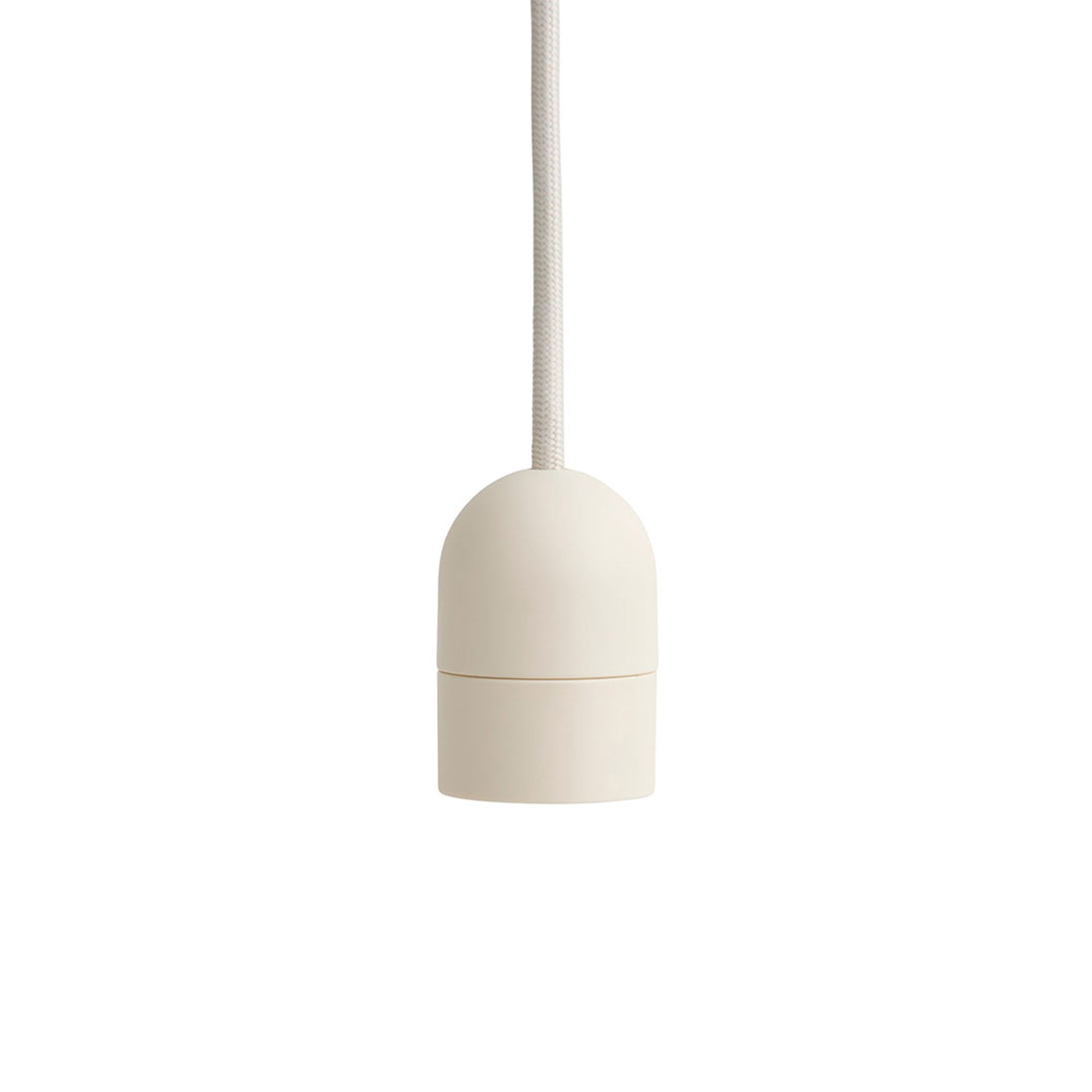 Hay Common Pendant Cord Set Sladdset  Clay White