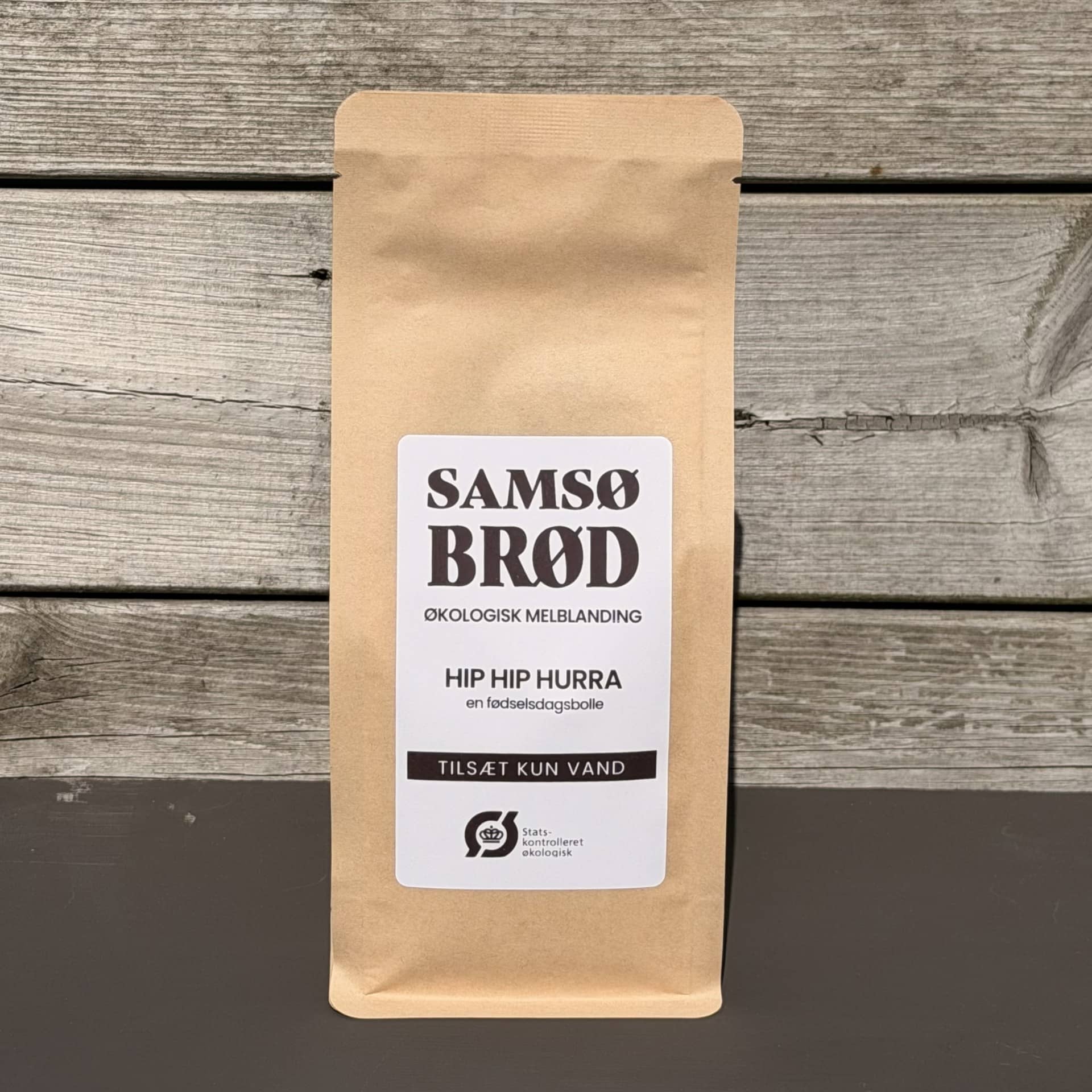 Hip Hip Hurra Fødselsdagsbolle Samsø Brød