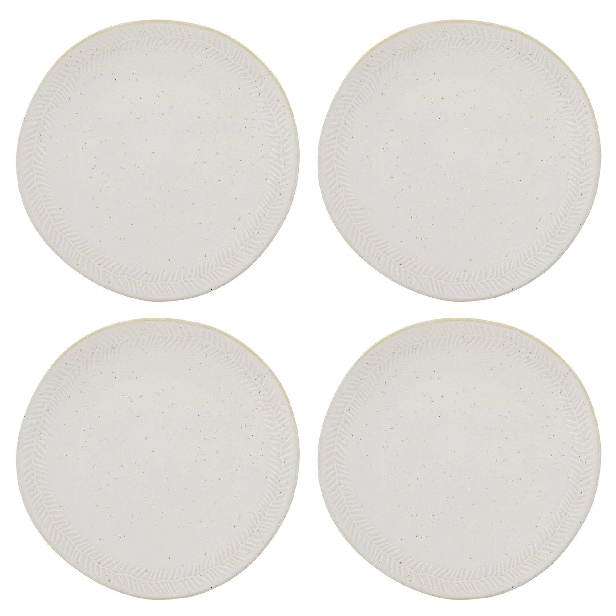 House Doctor Hd Serve Frokosttallerkener  -pak  Off-white