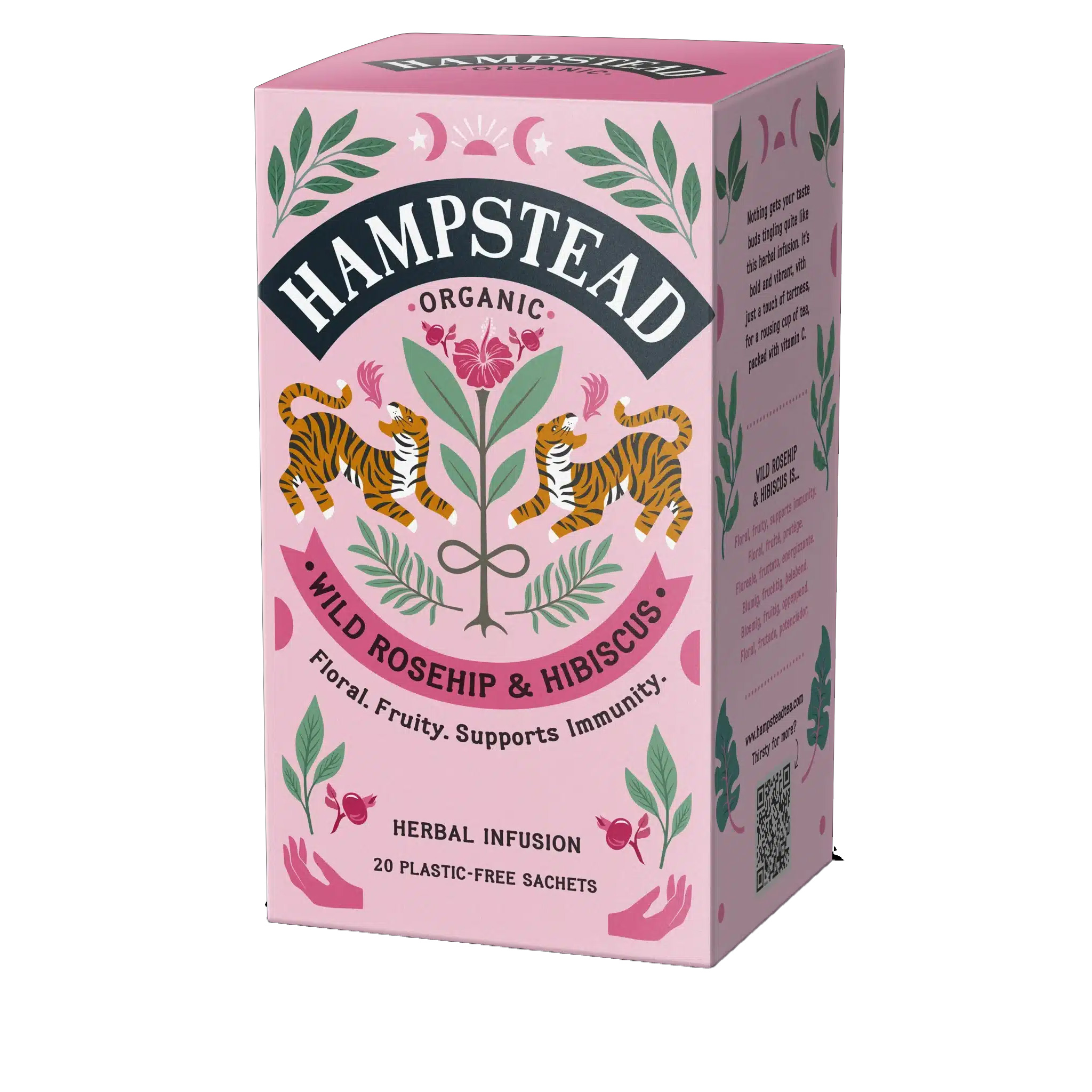 Hyben Og Hibiscus Te økologisk