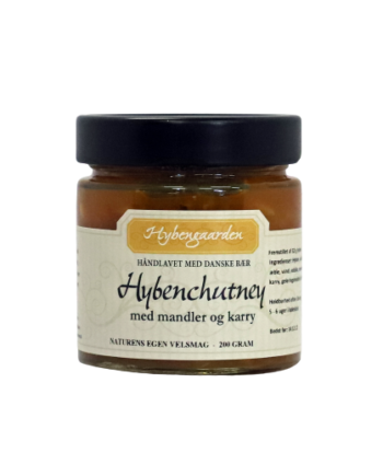 Hybenchutney Med Mandler Og Karry