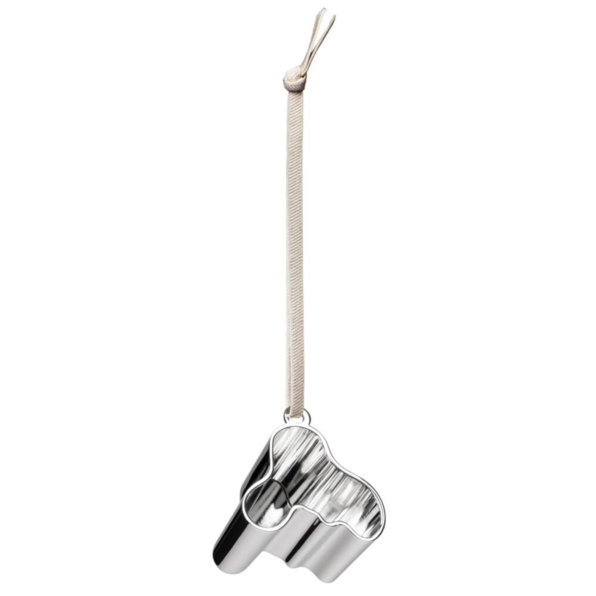 Iittala Aalto Ornament   Cm  Silver