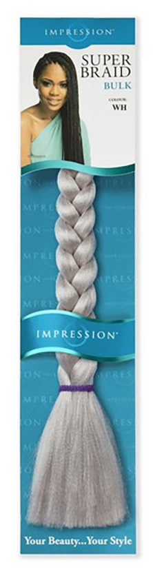 Impression Super Braid Bulk White