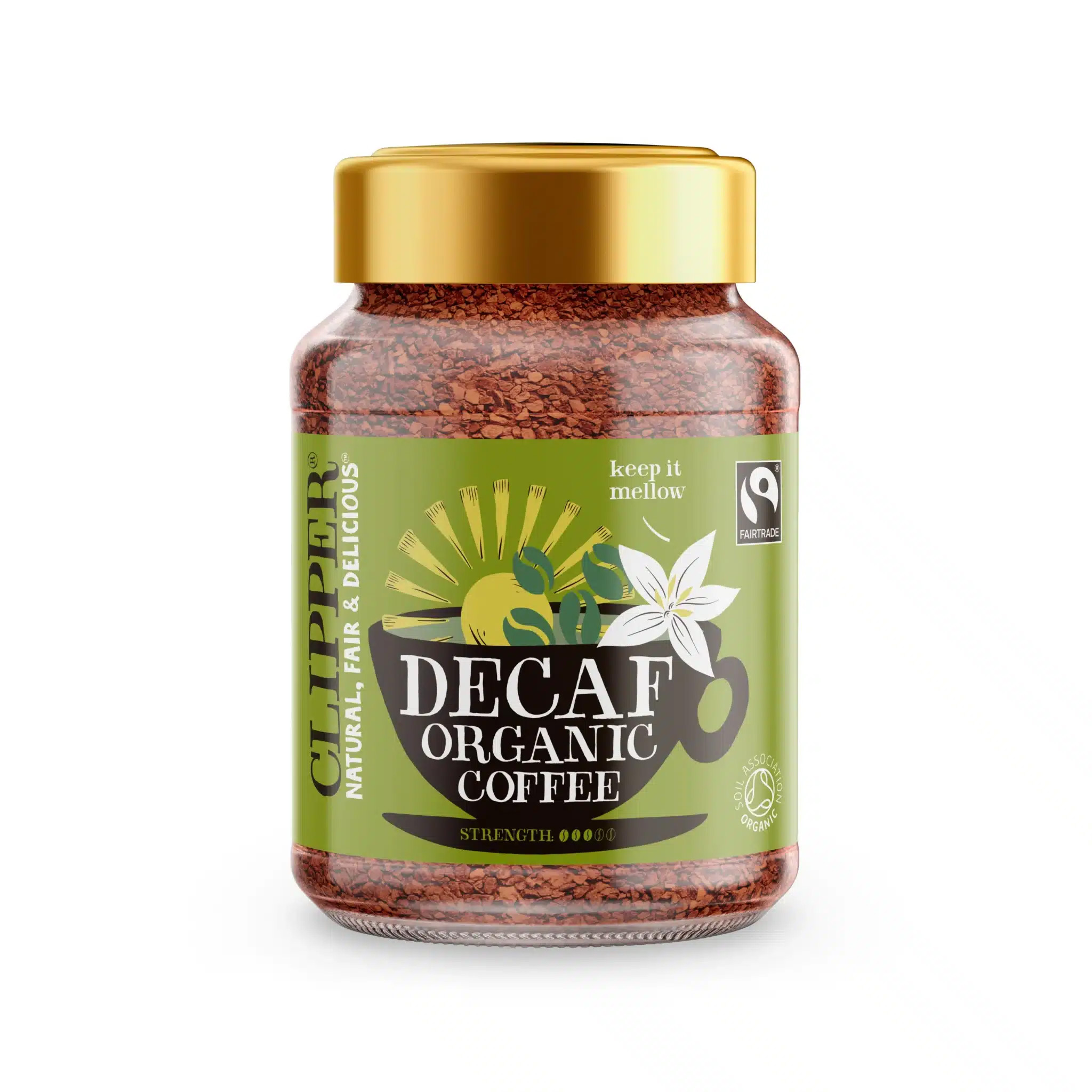 Instant Kaffe Koffeinfri  øko Og Fair Trade