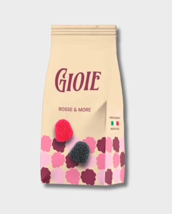 Italiensk Vingummi Hindbær Brombær Gioie Rosse   More Glutenfri