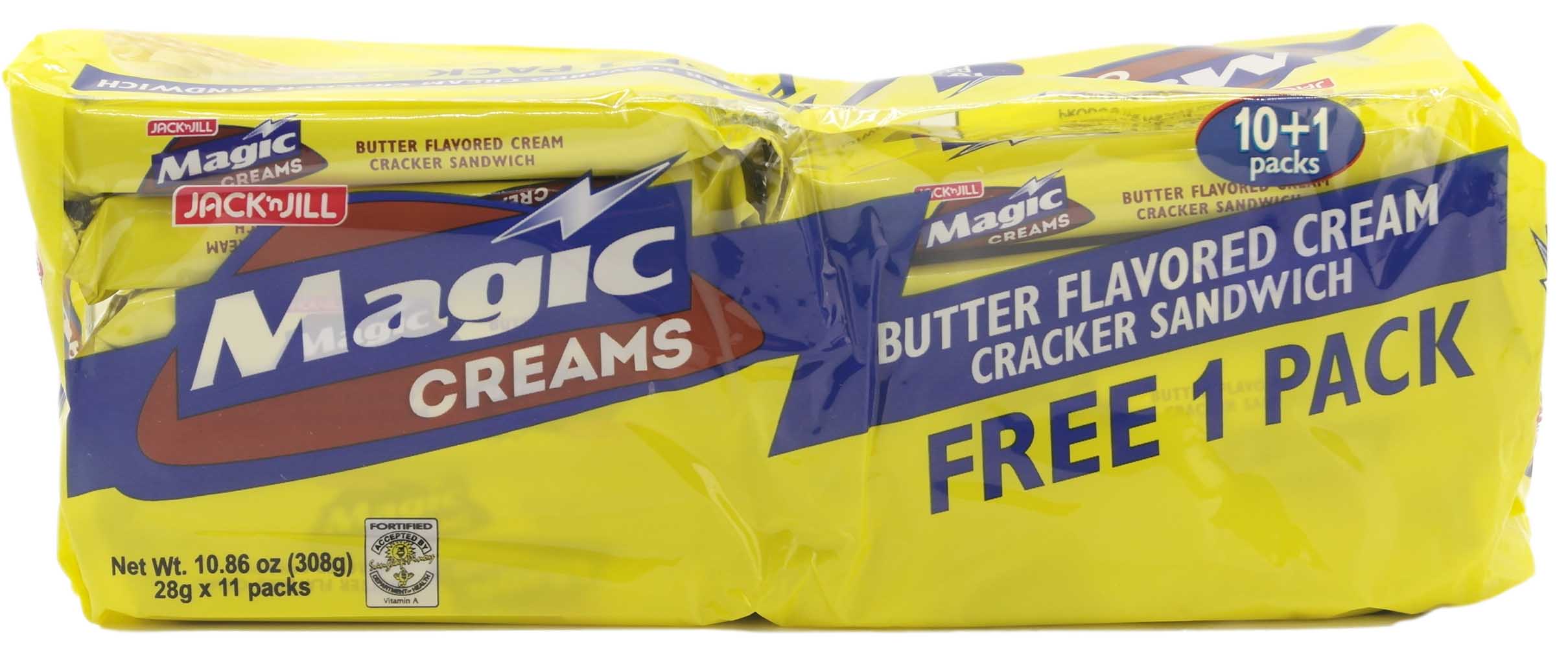 Jack   Jill Magic Creams Kiks 308gr