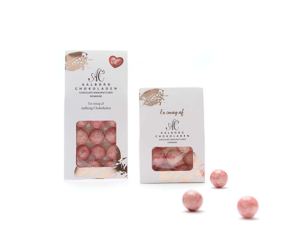 Jordbærtrøffel  Aalborg Chokoladen