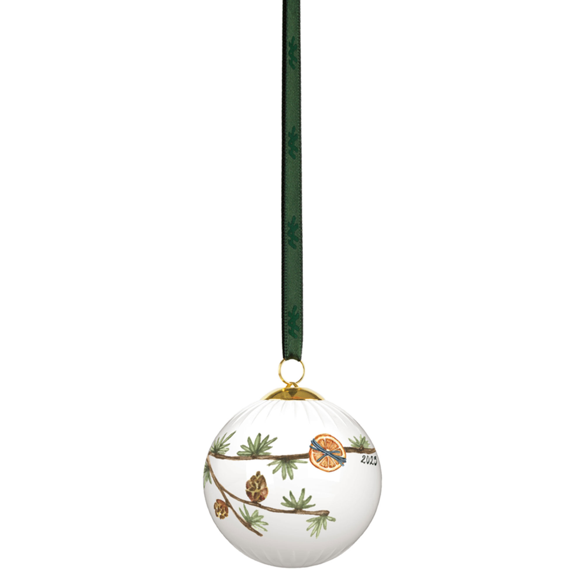 Kähler Hammershøi Christmas 2025 Kugle ø6 Cm  Hvid