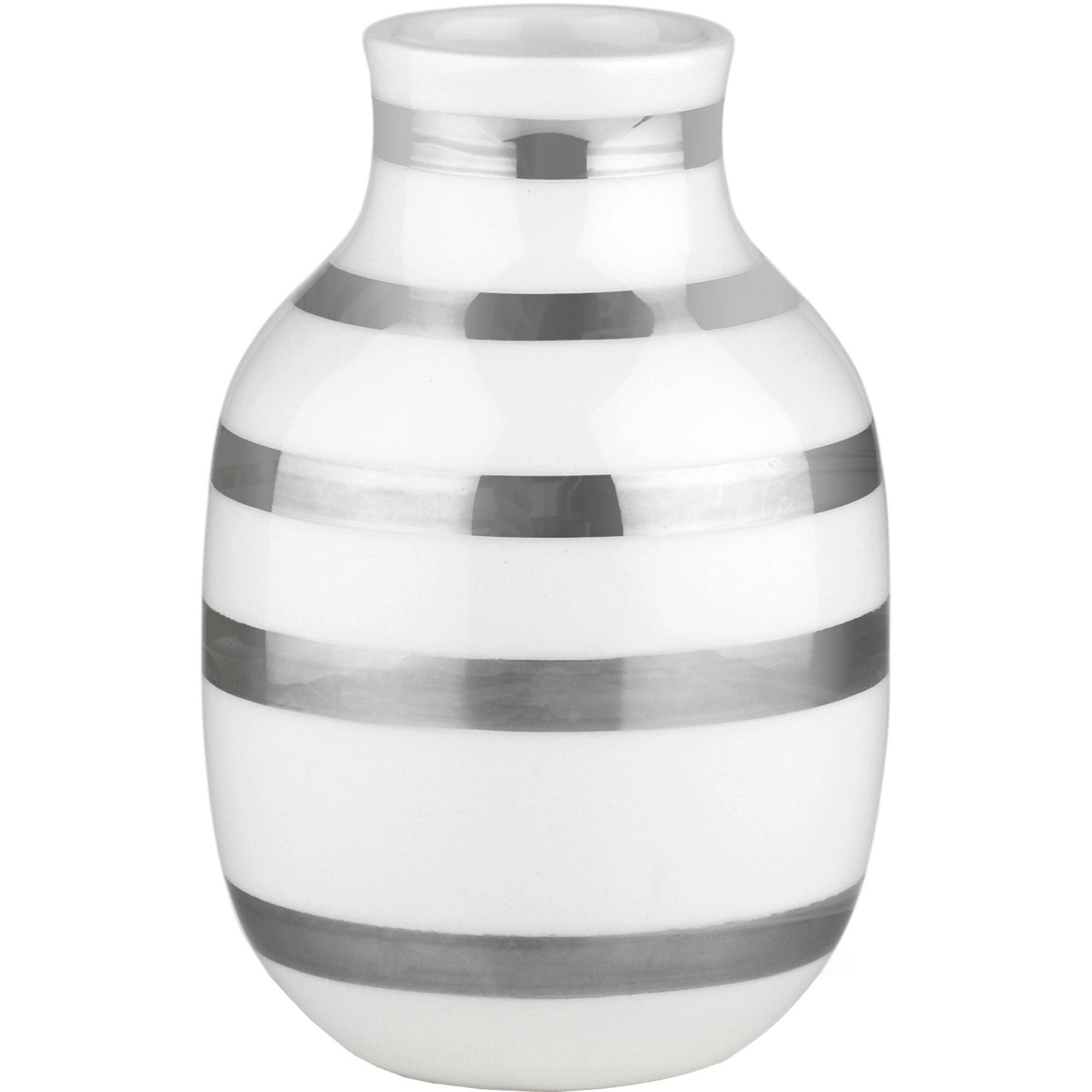 Kähler Omaggio Vase Sølv 12   Cm