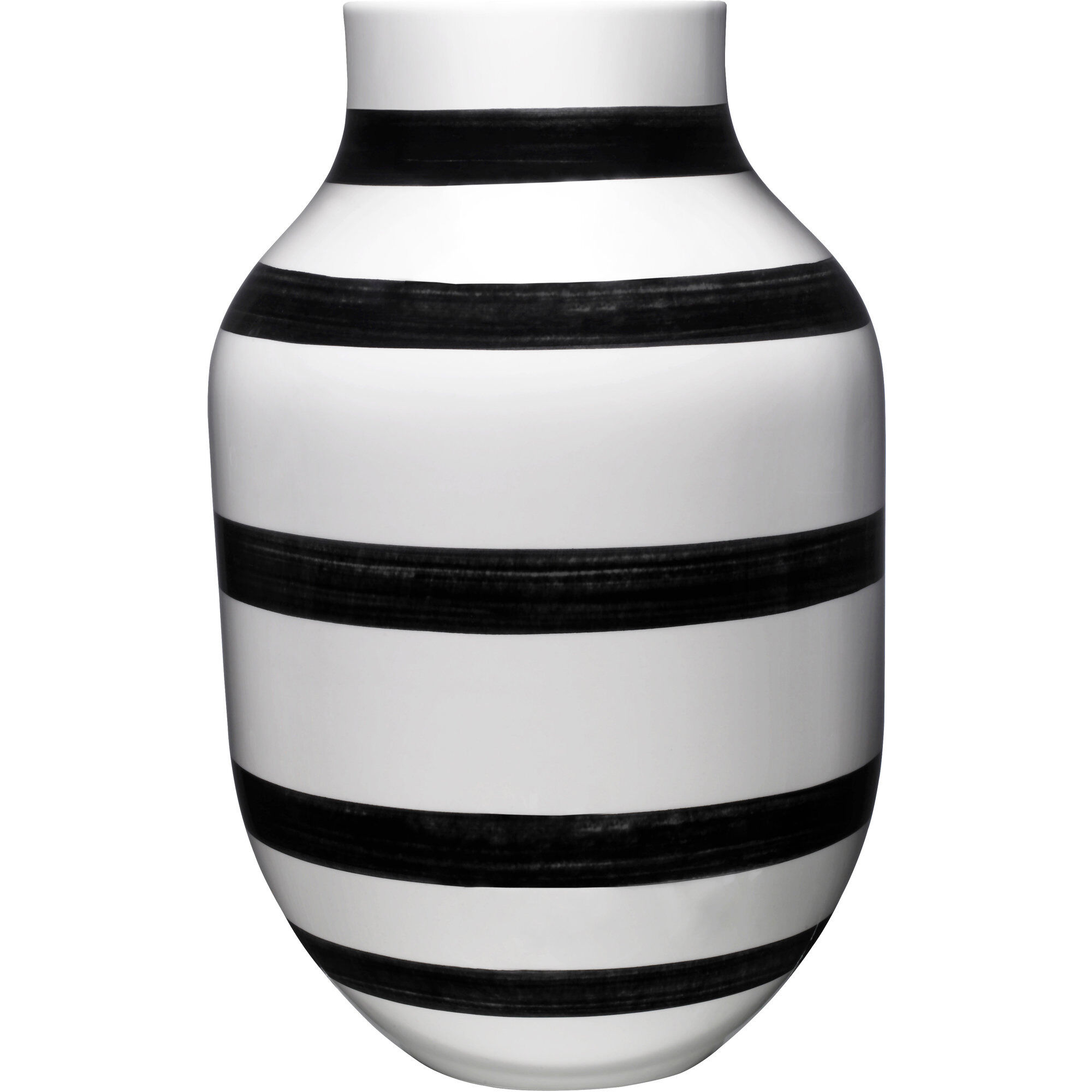 Kähler Omaggio Vase Sort 30   Cm