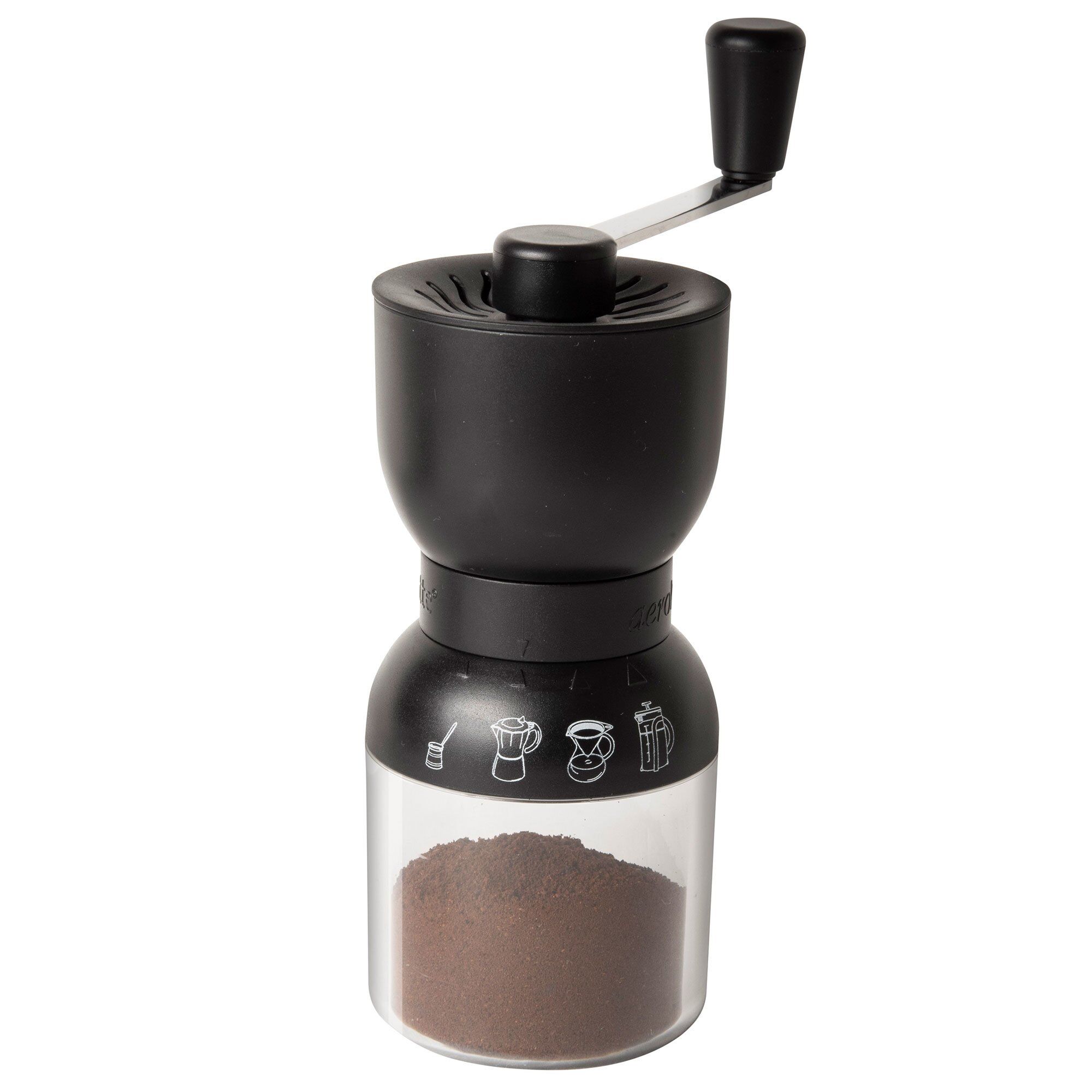 Kaffekværn Manuel  Sort
