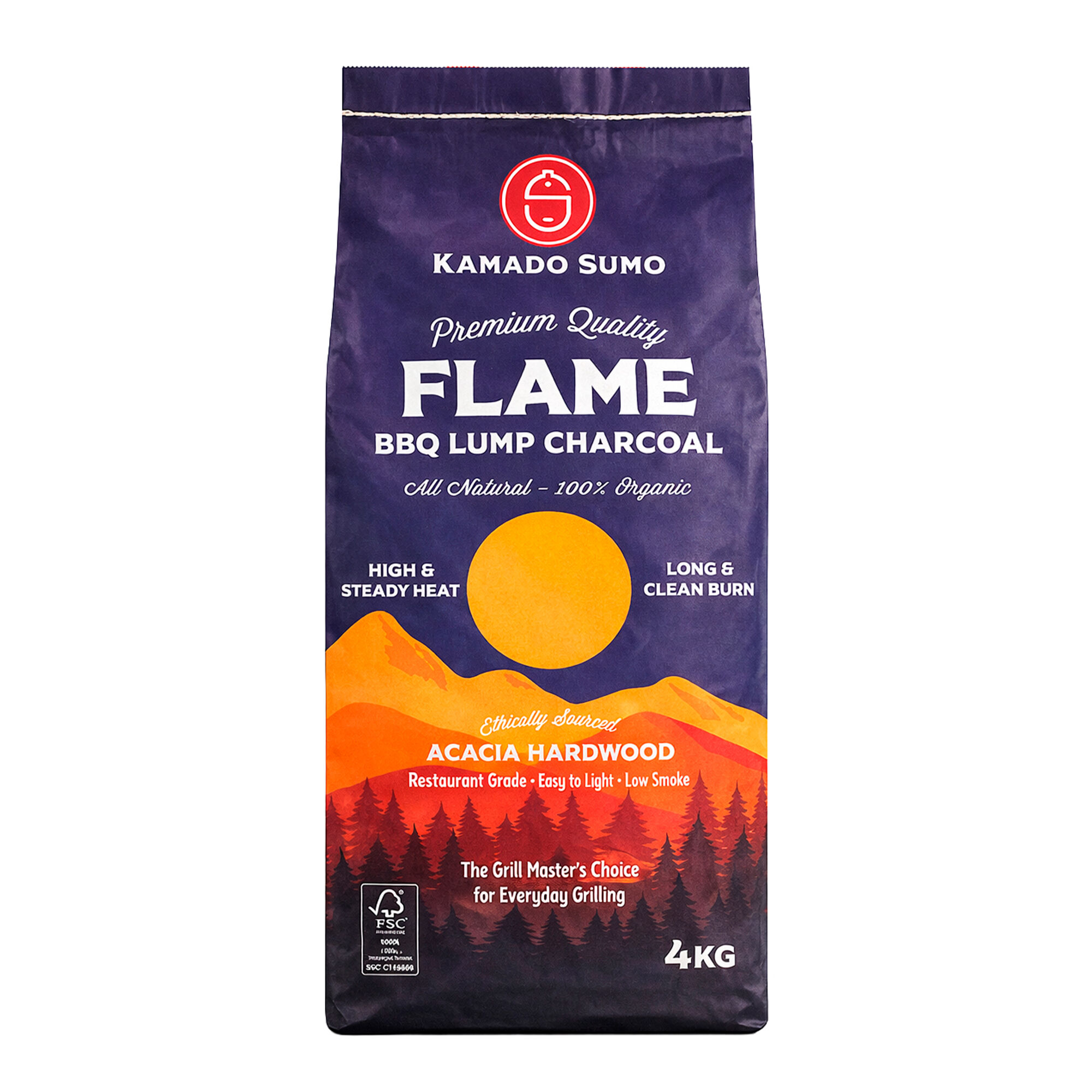 Kamado Sumo Flame Grillkul   Kg