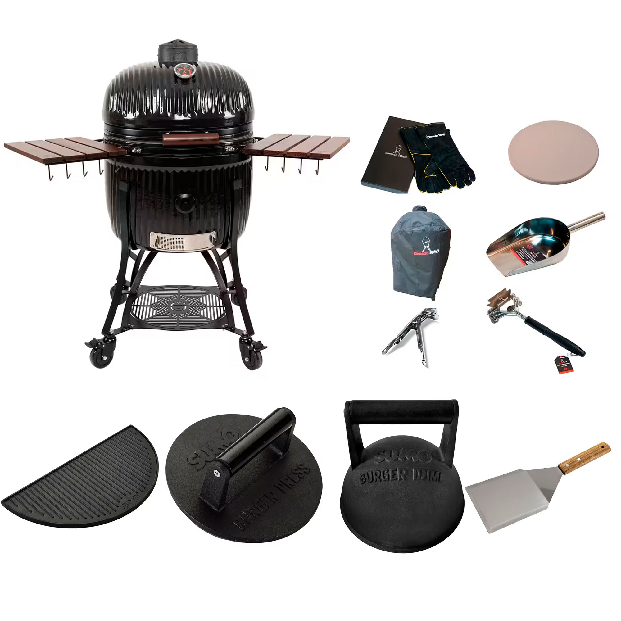 Kamado Sumo Icon Maxi Kamadogrill 56 Cm Med Smashpakke