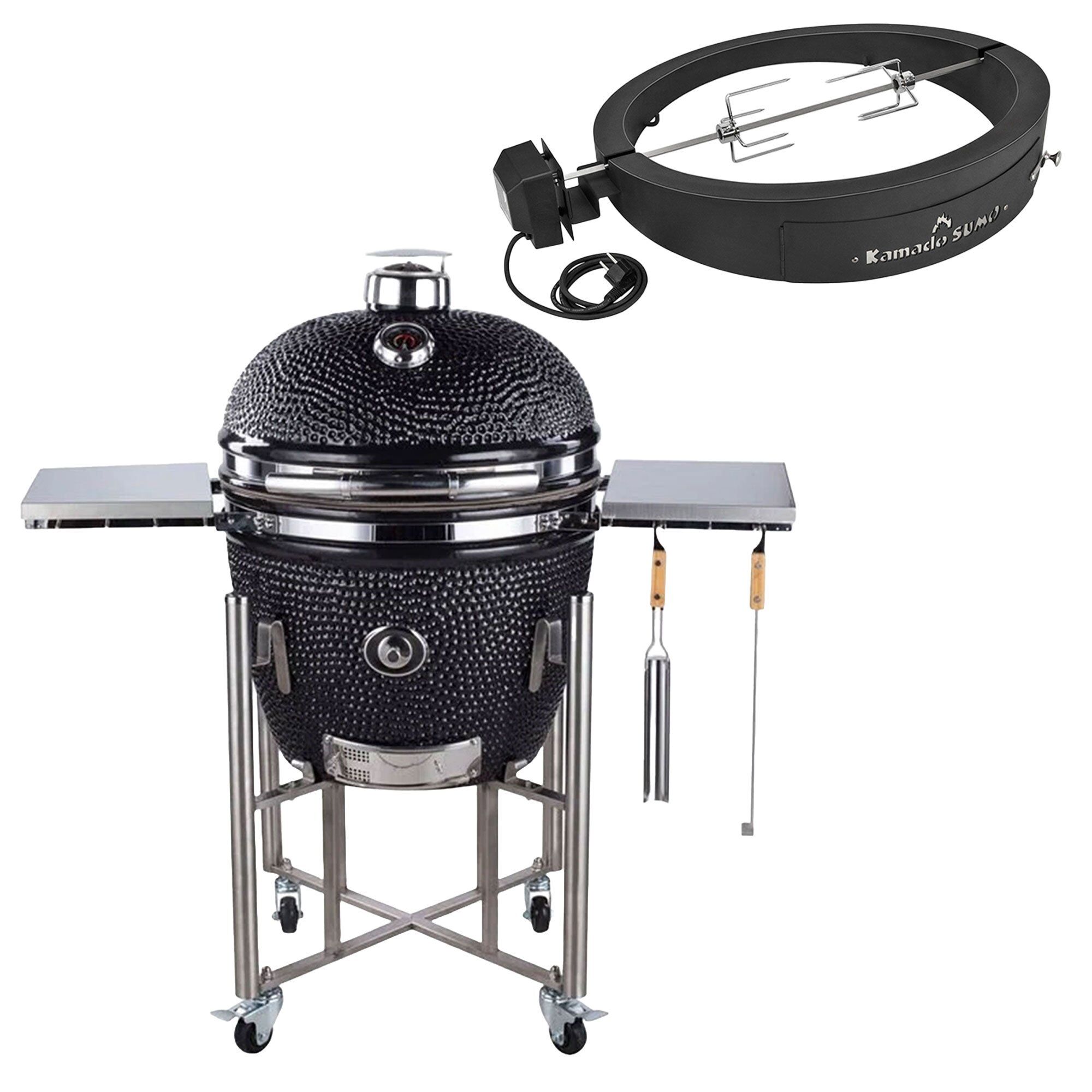 Kamado Sumo Signature Pro Grill   Grillmesterens Rotisseri   Pizzaovn