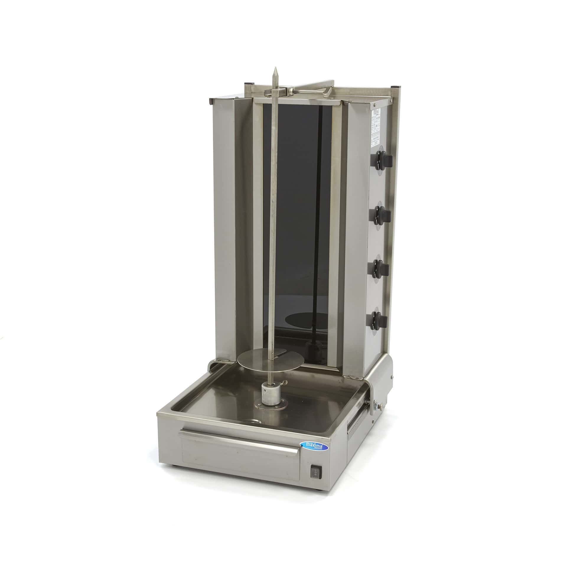 Kebab Grill Electric   Brændere 70 Kg Kød Maxima